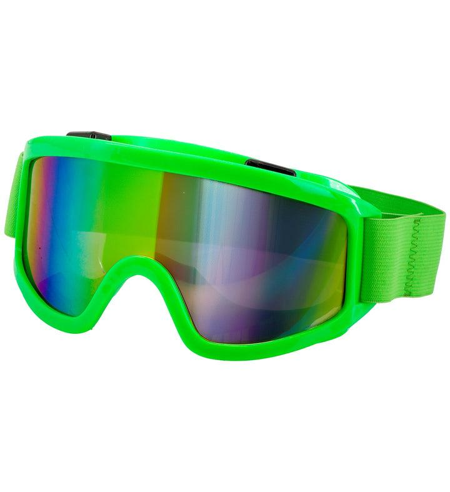 Ski goggles neon green