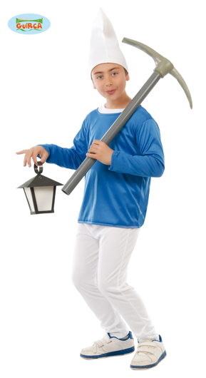 Smurf verkleed kostuum