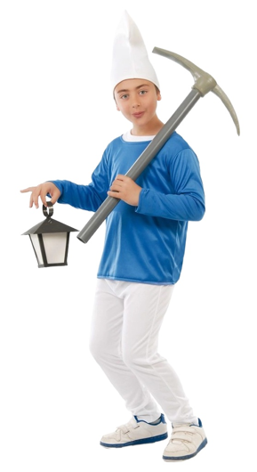 Smurf verkleed kostuum