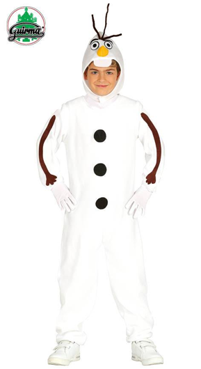 Sneeuwman kostuum voor kinderen