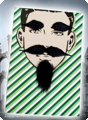 Snor, baard en wenkbrauwen Vladimir