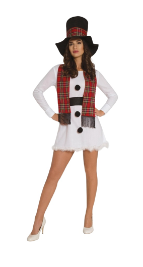 Snowman ladies dress