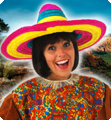 Sombrero multicolore