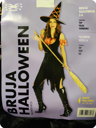 sorcière d’Halloween