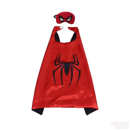 Spiderman cape met masker