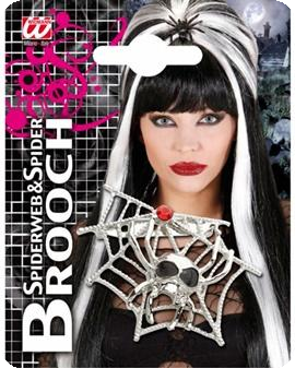SPIDERWEB & SPIDER BROOCHES
