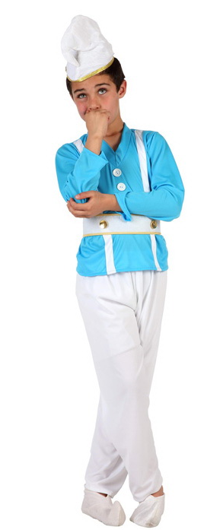 Sprookjes smurf Kostuum voor Jongens - Blauw