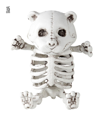 squelette d’ours en peluche 15cm