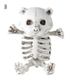 squelette d’ours en peluche 15cm