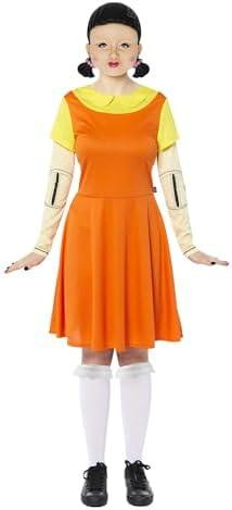 Squid game pop costume dress with mask