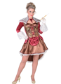 Steampunk burlesque ladies costume