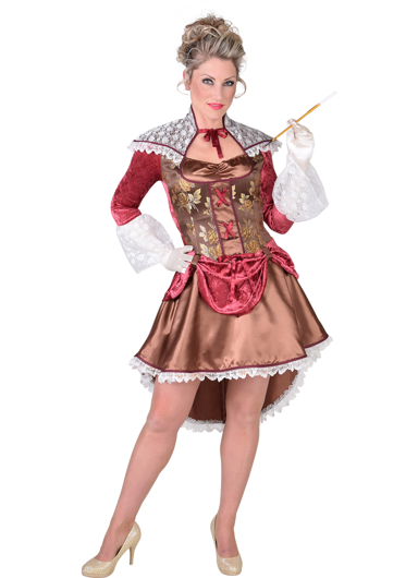 Steampunk burlesque ladies costume
