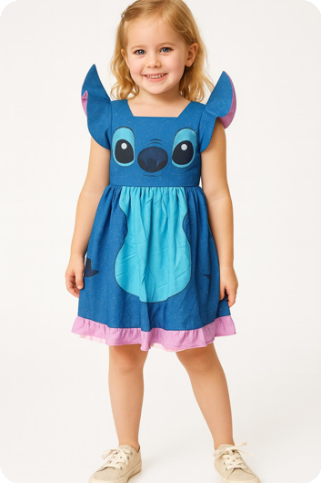 Stitch verkleed jurk