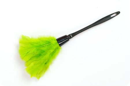 Stoffer / plumeau groen
