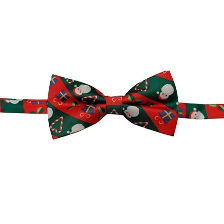 Strikje met kerst print