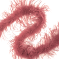 Struisvogelboa old pink 180 cm