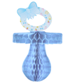 Sucette naissance décoration bleu 26 cm