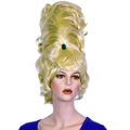 Suikerspin pruik blond