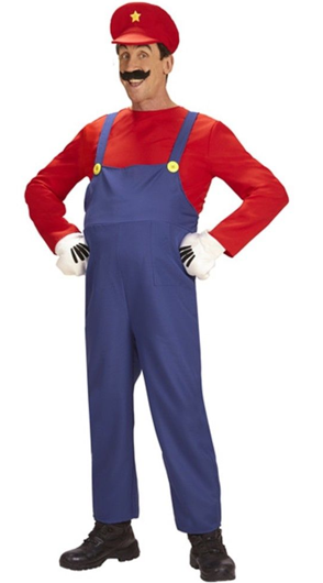 Super mario costume for men