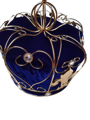 Superbe couronne royale de luxe bleue