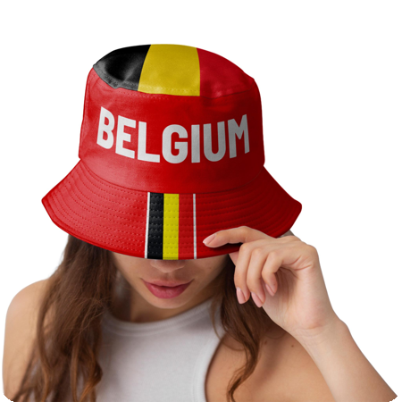 Supporter vissershoedje Belgium