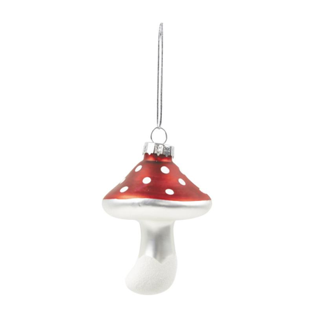 suspendue de Noël champignon