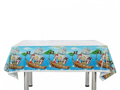 Tafellaken plastic Piraten kinderfeestje 137cmx182cm