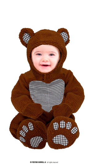 teddy bear baby suit