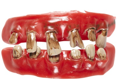 Teeth old ugly teeth