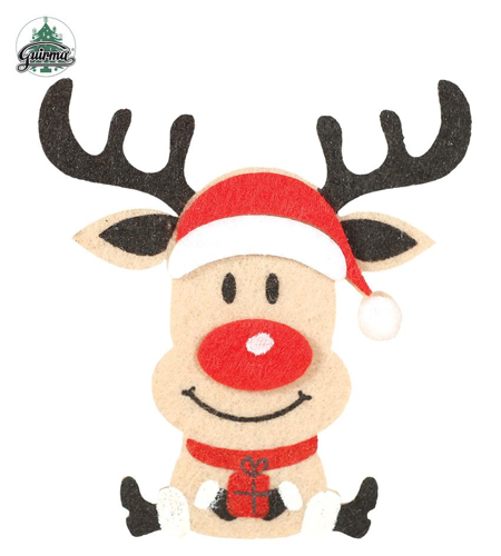 Three clamps reindeer