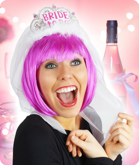 Tiara / Crown Bride to be with veil