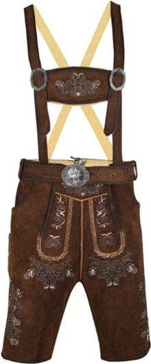 Tiroler broek lederhosen bruin Tawny Herakles