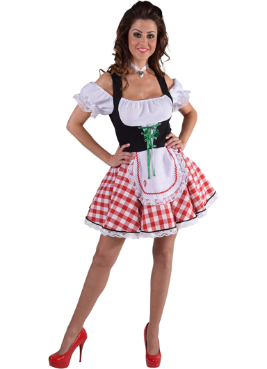 Tiroler dirndl jurk dames