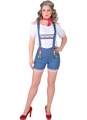 Tiroolse hotpants jeans
