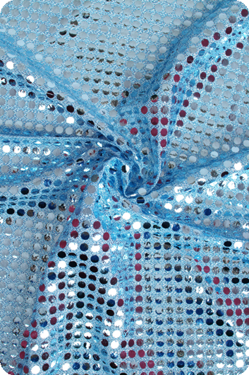 Tissu pailleté avec de grosses paillettes 1,5M