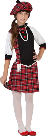 Traditioneel Schots Kostuum voor Meisjes