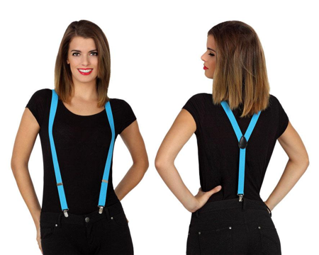 turquoise suspenders