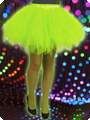 Tutu deluxe Fluogroen