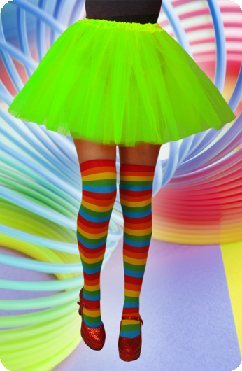 Tutu vert fluo