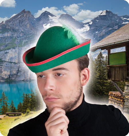 Tyrolean Hat Robin