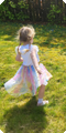 Unicorn girl dress