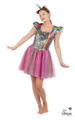 unicorn jurk voor dames rainbow