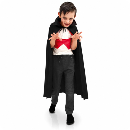 Vampier kind cape met ondervestje