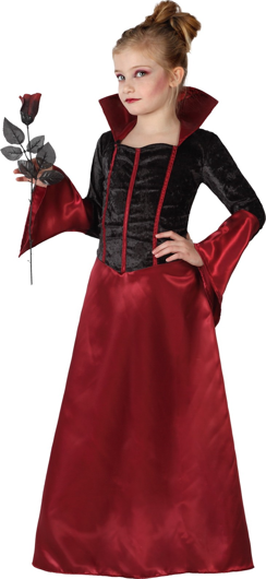Vampier meisje halloween kostuum