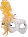 Venetiaans masker met gouden versiering