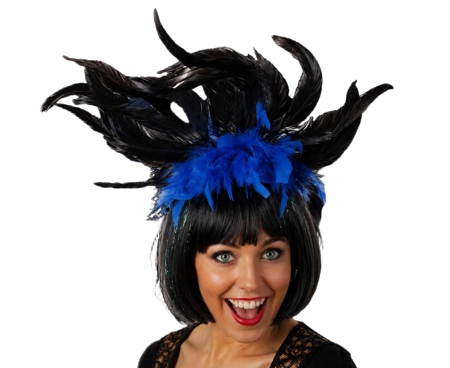Veren hoofddeksel Brazil Blauw