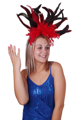Veren hoofddeksel Brazil Rood