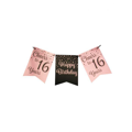 Verjaardag slinger 16 jaar - 6 meter