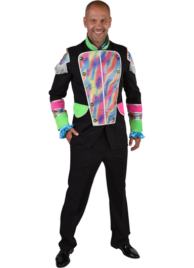 veste de spectacle multicolore homme