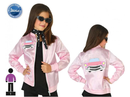 Veste Grease en rose pour des enfants